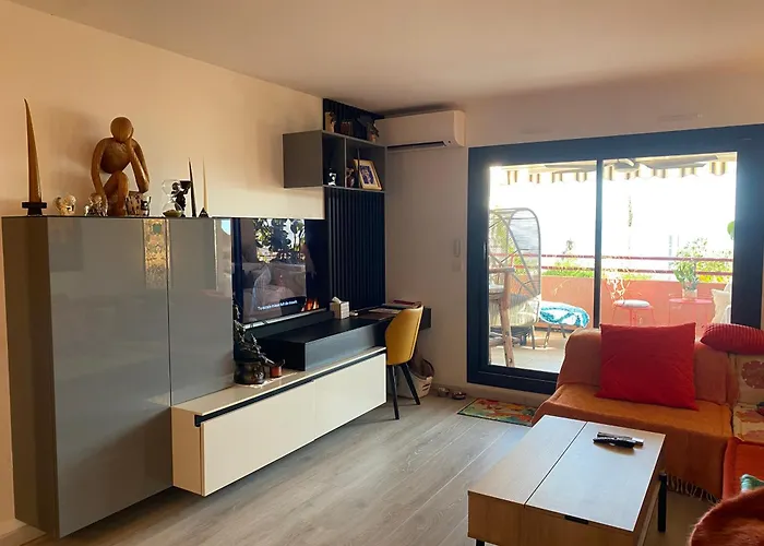 Apartamento T3 Luxe, Vue Mer-piscine, A Pied