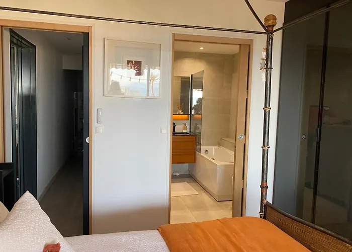 T3 Luxe, Vue Mer-piscine, A Pied Apartmán